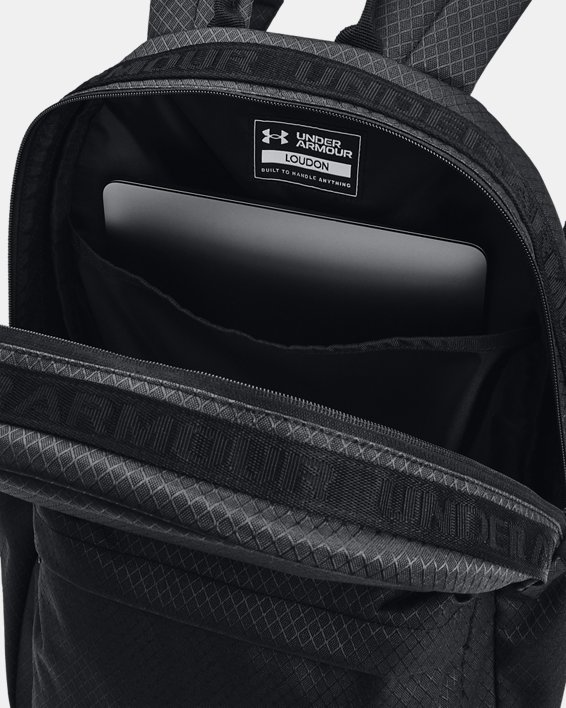 UA Loudon Ripstop Backpack in Black image number 3